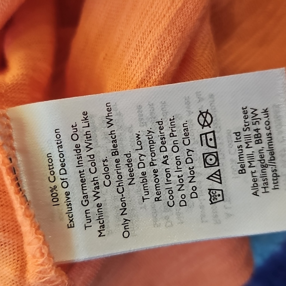 Eddie Bauer Orange Zip-Up Hoodie with Drawstrings Size M - Picture 5 of 5